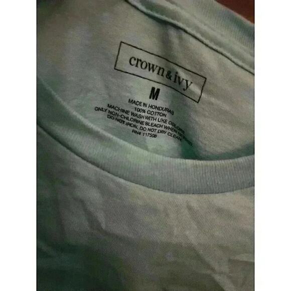 Crown & Ivy Mens Southern Tradition Dog Graphic Blue Shirt NWT SZ M CR3 - Picture 5 of 5